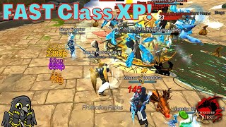 AQ3D Two FAST Class Xp Farming Methods AdventureQuest 3D [upl. by Aniweta]