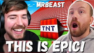 THIS IS EPIC MrBeast Gaming Worlds Largest Experiment FIRST REACTION [upl. by Riccardo615]