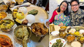 BIRTHDAY VLOG 🥳🎉🎂 ১৫টা আইটেম ইলিশ থেকে খাসিবাগদা থেকে পোলাও [upl. by Aicatsue223]