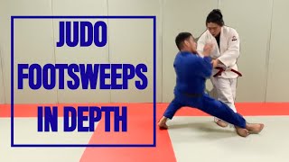 Judo footsweeps in depth [upl. by Shriver]