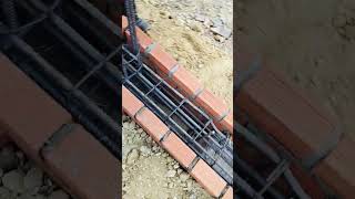 Stump Columns how to start  stump Columns rebar how to install  shorts ytshorts viral [upl. by Retxab250]