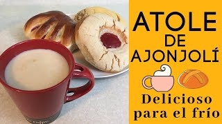 ATOLE DE AJONJOLÍ DELICIOSO  RECETA FÁCIL  BY VISAN [upl. by Hike]