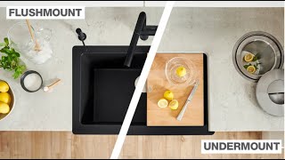 How to install a BLANCO VINTERA flushmount kitchen sink [upl. by Eannyl640]