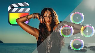 CINEMATIC Color Grading in Final Cut Pro X for BEGINNERS [upl. by Idelia352]