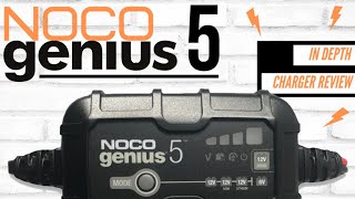 NOCO GENIUS5 Battery Charger Review In Depth [upl. by Forest]