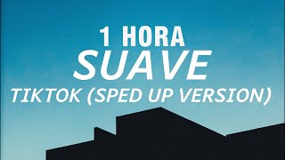 1 HORA Suave  El Alfa TikTok sped up version Lyrics [upl. by Odrarej]