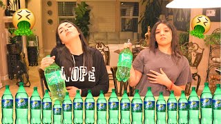 THE SPRITE CHALLENGE LOTS OF BURPING [upl. by Nosam810]