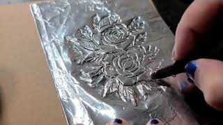 metal embossing on aluminum [upl. by Kilah294]