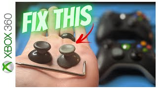 How to Fix Xbox 360 Joystick  Worn out xbox 360 Controller Thumbstick Replacement Tutorial [upl. by Daley]