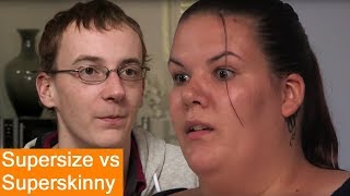 23 STONE Overweight  Supersize Vs Superskinny  S04E06  How To Lose Weight  Full Episodes [upl. by Wolford970]