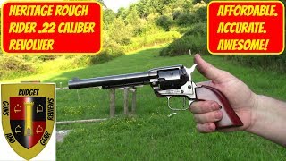 Heritage Rough Rider 22 revolver Range Report [upl. by Race759]