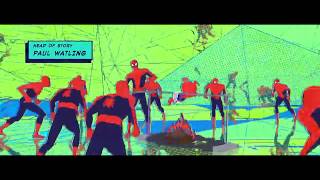 SpiderMan Into the SpiderVerse Credits [upl. by Arde580]