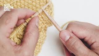 Comment tricoter une couverture pour bébé  Tutoriel étape par étape soustitres en Français [upl. by Patricia]