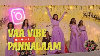 VAA VIBE PANNALAAM  Trending Instagram Dance  hoofitdc  Rajapuram [upl. by Kris]