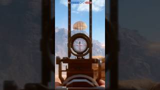 LEGENDARY Parachute Snipe in Battlefield 1 [upl. by Ertemed982]