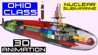 Submarine Nuclear Power  Engineering behind it Nuclear Reactor How it Works [upl. by Siaht607]