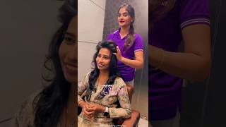 Layer Haircut 💇🏻‍♀️ft Naturals Salon  GRWM Big Indian Beauty Festival by naturalssalonofficial [upl. by Ademla733]