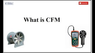 What is CFM How to measure it [upl. by Aluin9]