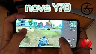 Huawei nova Y70 PUBG Gameplay [upl. by Riba]