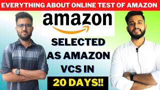 Amazon VCS Interview Questions  Versant Test Amazon  Amazon Recruitment Process 2021 [upl. by Aidnama]