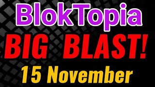 Bloktopia Big Blast Explosion💥  Bloktopia Price Prediction amp News Today  Crypto News [upl. by Daffie]