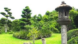 Beautiful Japanese Garden Video with Traditional Japanese Music with Koto Shamisen Bamboo Flute [upl. by Ahsinet]