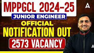 MPPGCL JE Recruitment 2024  MPPGCL JE Vacancy Syllabus Eligibility Age Limit  Complete Details [upl. by Adnulahs372]