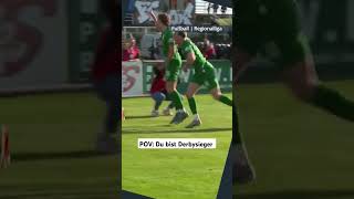 Chemie Leipzig gewinnt das Stadtderby gegen Lok Leipzig [upl. by Sinne]