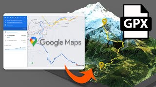 Create a custom GPX file and generate a 3D map from it using Google Maps and the 3D Mapper plugin [upl. by Grew]