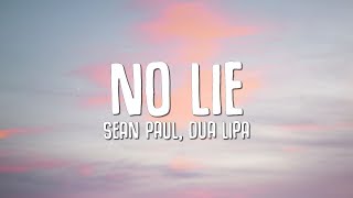 Sean Paul Dua Lipa  No Lie Lyrics [upl. by Halla652]