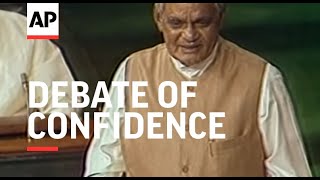 India  Debate Of Confidence Starts [upl. by Goodill799]