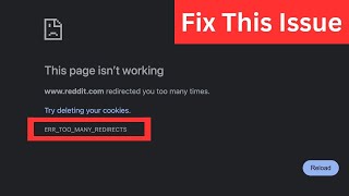 This Page Isnt Working Redirected You Too Many Times How to Fix This Page Isnt Working in Chrome [upl. by Spike]