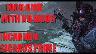 WARFRAME NEW MOST OP PISTOL Incarnon Sicarus Prime Build Guide  Koumei amp The Five Fates [upl. by Apicella250]