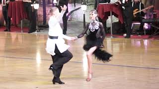 Perevertkin  Kudryashova Jive  Latin Kvartal 2019 Junior II Latin [upl. by Spoor278]