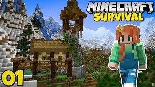 Minecraft 118 is EPIC Lets Play Survival 1 [upl. by Erhart]