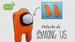 Among Us Plushie  Peluche de Among Us  DIY with socks  con calcetines [upl. by Myriam967]