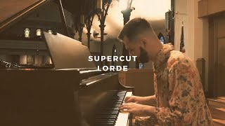 supercut lorde piano rendition by david ross lawn [upl. by Daeriam]