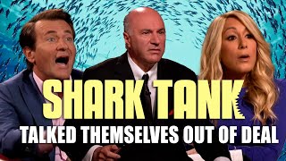 Top 3 Entrepreneurs Who Talked Themselves Out Of A Deal  Shark Tank US  Shark Tank Global [upl. by Ivey]