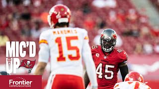 Devin White Micd Up vs Kansas City  Chiefs vs Bucs Week 12 [upl. by Weinhardt162]