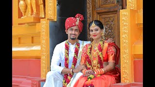 Mangalore Hindu Wedding Highlights 2020 Disha  Mohnish  Photo Infinity Mangalore9844228877 [upl. by Oranneg944]