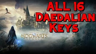 Daedalian Keys All Locations  Slytherin House [upl. by Hgielrebma163]