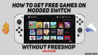 How To Get Free Games on Nintendo Switch Without Freeshop USB Method [upl. by Eiramrebma]