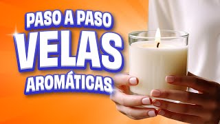 Cómo hacer velas aromáticas caseras con POCO dinero [upl. by Raymond]