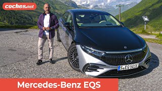 MercedesBenz EQS El quotClase Squot Eléctrico  Primera prueba  Review en español  cochesnet [upl. by Nytsirhc]