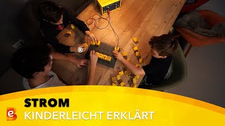 Strom kinderleicht erklärt  meineEnergietv [upl. by Gildas]