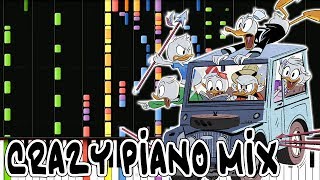 Crazy Piano Mix DUCKTALES THEME [upl. by Malkin954]