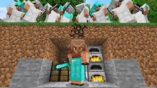 Minecraft Manhunt but I secretly used a MORPH MOD [upl. by Fontana]