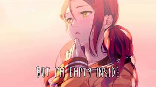 Nightcore  Empty Lyrics [upl. by Hako581]