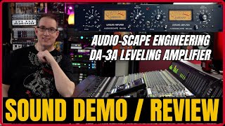 AudioScape DA3A Compressor  Sound Demo  Review [upl. by Gauthier]