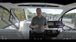 Sundancer 370 Outboard Service Features  Sundancer Model Family  Sea Ray Boats [upl. by Ariem951]